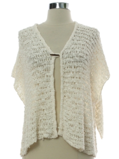1990's Womens Sweater Poncho