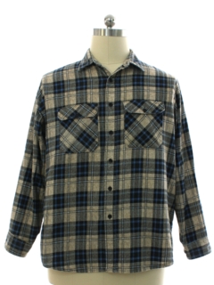 1980's Mens Flannel Shirt