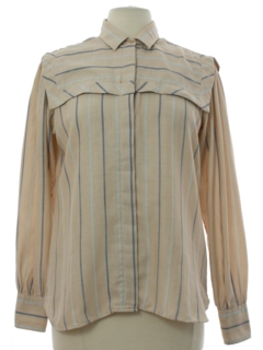 1970's Womens Western Prairie Shirt