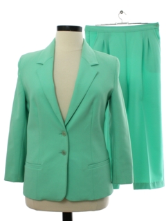 1980's Womens Totally 80s Pant Suit