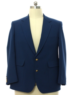 1970's Mens Disco Blazer Style Sport Coat Jacket