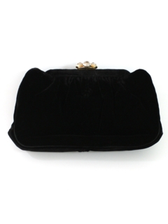 1960's Womens Accessories - Velvet Clutch Purse