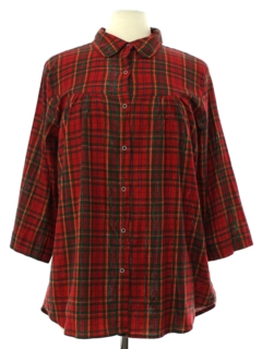 1990's Womens Smock Shirt