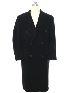 1990's Mens Cashmere Chaps Ralph Lauren Overcoat Jacket