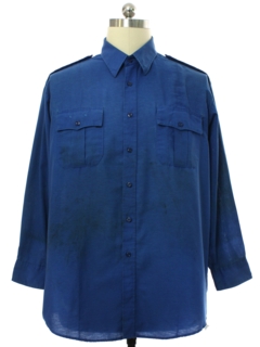 1990's Mens Grunge Work Shirt