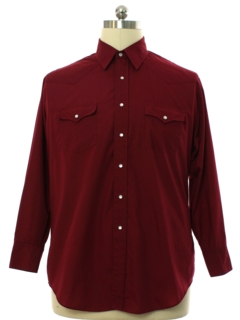 1980's Mens Sheplers Western Shirt