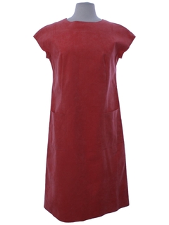 1970's Womens UltraSuede Dress