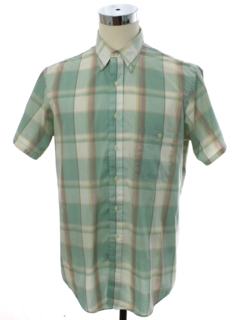 1980's Mens Preppy Shirt