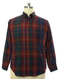 1980's Mens Preppy Shirt