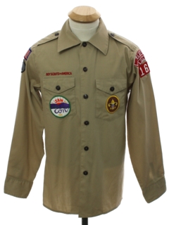 1980's Mens Scouting Shirt