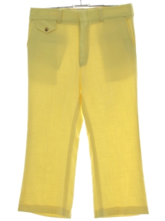 1970's Mens Mod Golf Pants