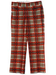 Mens Vintage Plaid Pants at RustyZipper.Com Vintage Clothing