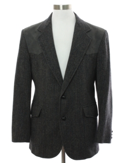 1980's Mens Pendleton Wool Western Blazer Sport Coat Jacket
