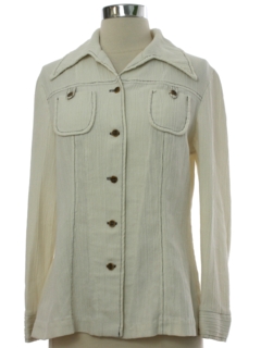 1970's Womens Leisure Shirt Jacket