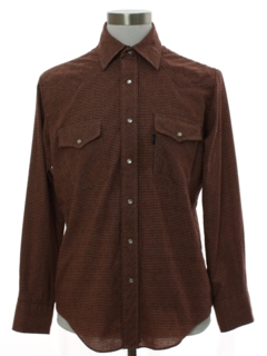 1980's Mens Western Shirt