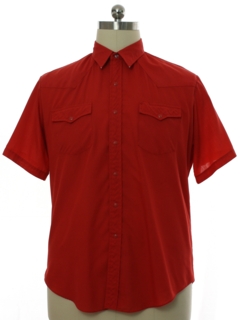 1980's Mens Roebucks Western Shirt