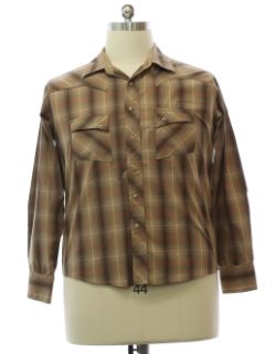 1990's Mens Western Shirt