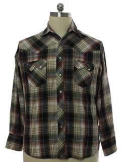 1990's Mens Western Shirt