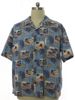 1990's Mens Cotton Hawaiian Shirt