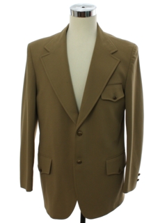 1970's Mens Disco Blazer Sport Coat Jacket