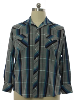 1990's Mens Western Shirt