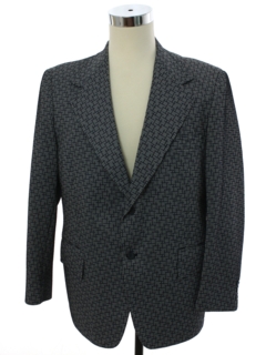 1970's Mens Disco Blazer Sport Coat Jacket