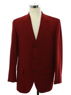 1960's Mens Mod Blazer Sport Coat Jacket