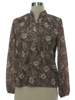 1970's Womens Secretary Shirt