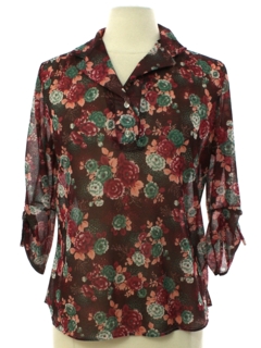 1970's Womens Secretary Shirt