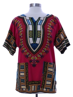 1970's Womens Dashiki Shirt