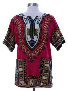 1970's Womens Dashiki Shirt