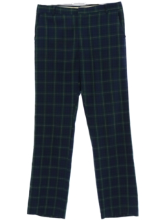 1980's Mens Plaid Golf Pants