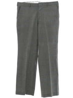 1980's Mens Flat Front Slacks Pants