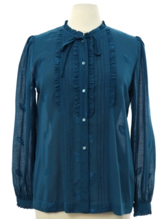 1980's Womens Secretary Shirt