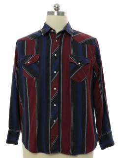 1990's Mens Wrangler  Flannel Western Shirt