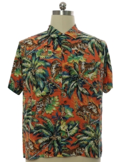 1990's Mens Polo Ralph Lauren Rayon Hawaiian Shirt