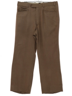 1960's Mens Mod Leisure Style Golf Pants