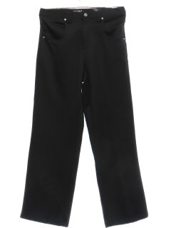 1990's Mens Wicked 90s Black Quant Club/Rave Pants