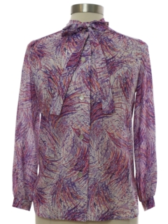 1970's Womens Secretary Shirt