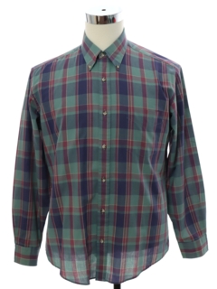 1980's Mens Preppy Shirt