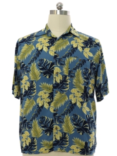 1990's Mens Rayon Hawaiian Shirt