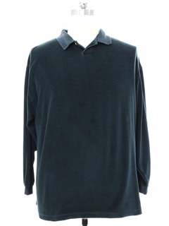 1990's Mens Pierre Cardin Velour Shirt