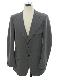 1970's Mens Superfly Disco Blazer Sport Coat Jacket