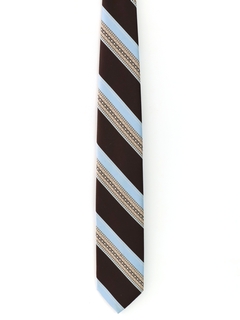 1980's Mens Diagonal Necktie
