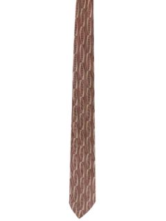 1960's Mens Skinny Rockabilly Necktie