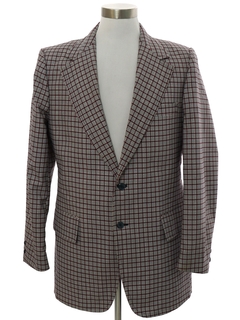 1970's Mens Disco Blazer Style Sport Coat Jacket