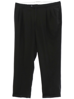 1980's Mens Totally 80s Pleated Slacks Pants