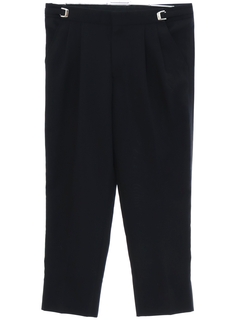 1980's Mens Pleated Tuxedo Pants