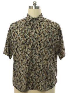 Mens Vintage 80s Rayon Shirts at RustyZipper.Com Vintage Clothing