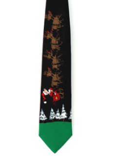 1990's Mens Christmas Necktie